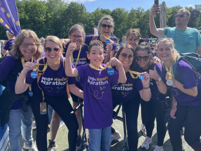 Mega Wandel Marathon 2025 voor Stichting Het Gehandicapte Kind